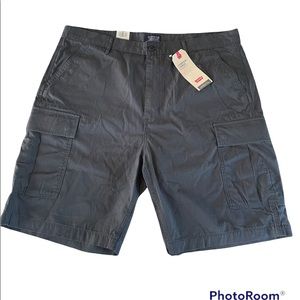 Levi's Men's Cargo Shorts - Dark Gray